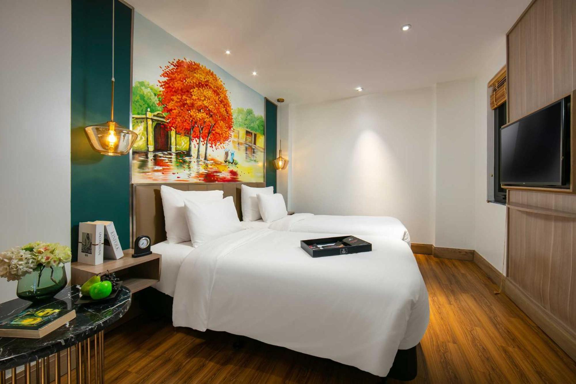 Aurora Premium - A Lifestyle Hotel ฮานอย ภายนอก รูปภาพ